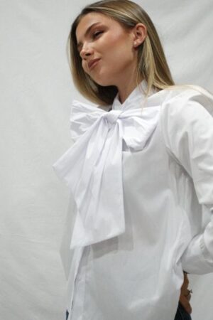 Camisa Lazo Blanca Galvez foto 1